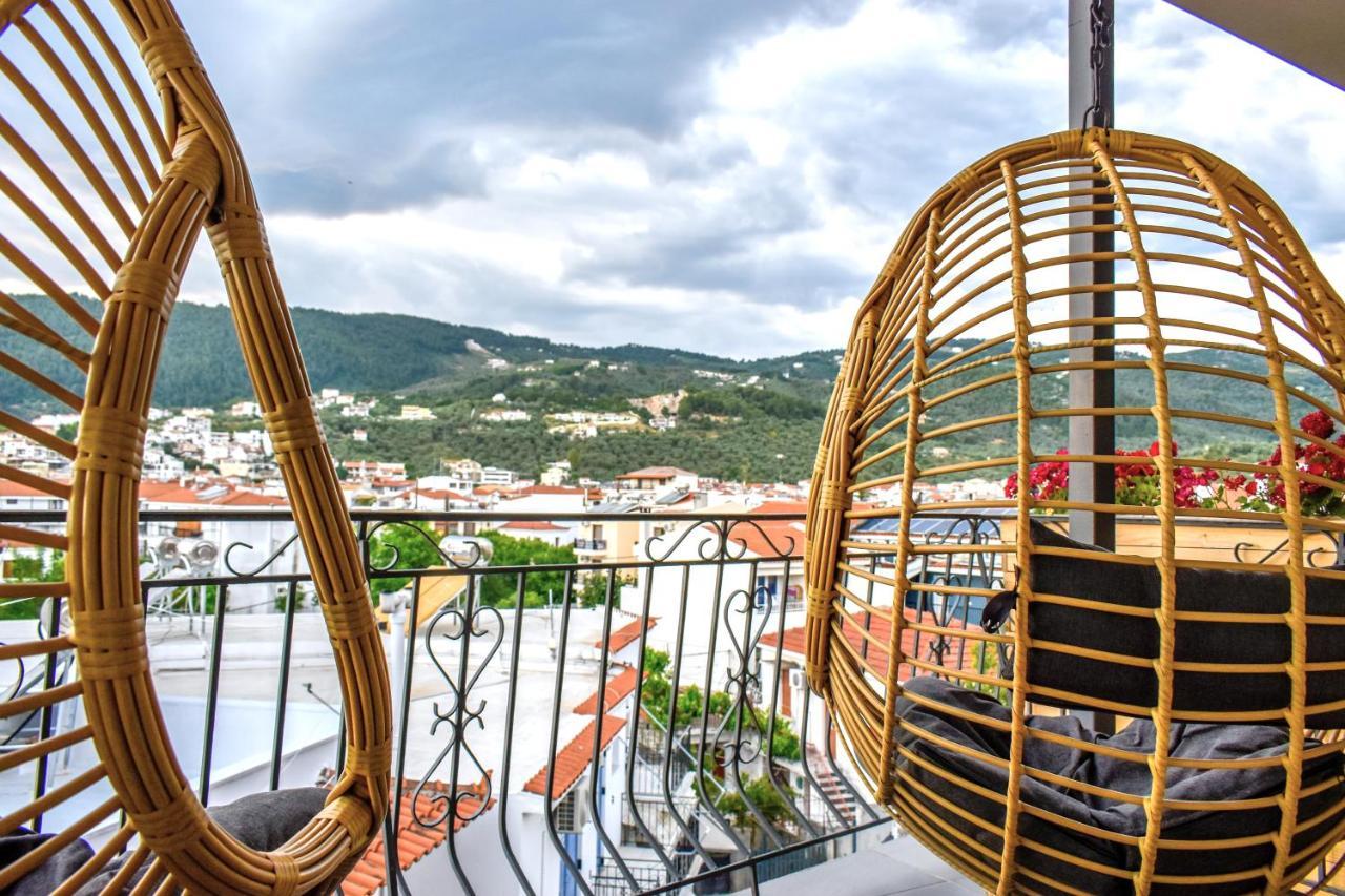 Hotel Entelia Skiathos-Stadt Exterior foto