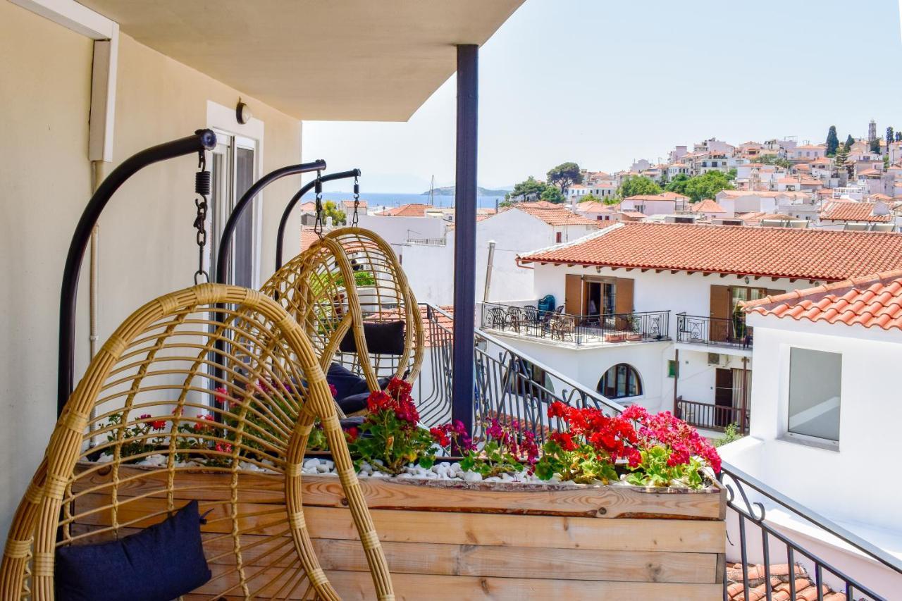Hotel Entelia Skiathos-Stadt Exterior foto