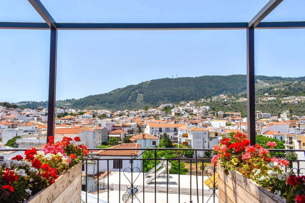 Hotel Entelia Skiathos-Stadt Exterior foto